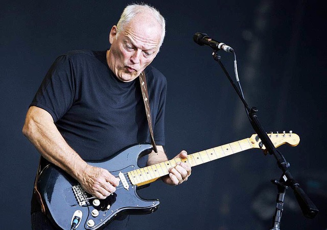 David Gilmour, Gitarrist von Pink Floyd  | Foto: dpa