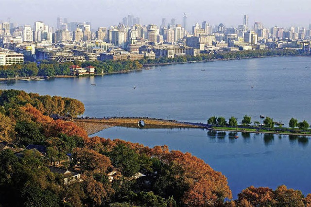 Hangzhou, Millionenstadt sdlich von Shanghai   | Foto: hangzhou Tourism