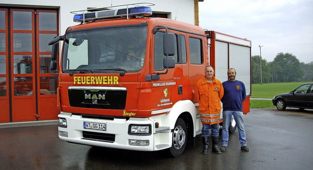 So oder so hnlich soll das neue Fahrz...ber das neue Stafellschfahrzeug 10/6.  | Foto: Archivfoto: Christin Keller