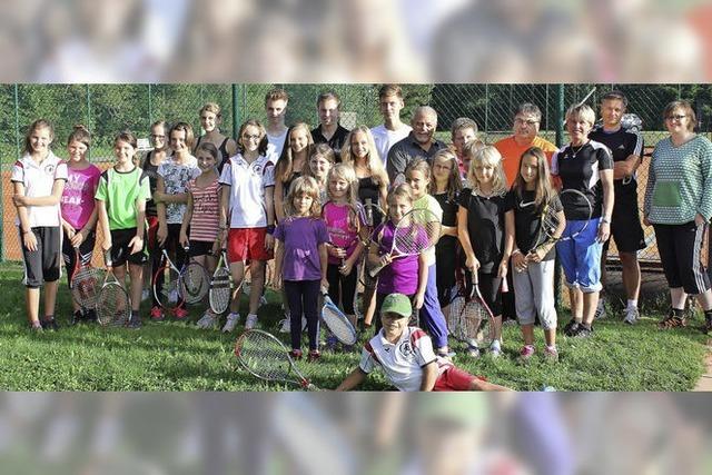 So viele junge Tennismeister