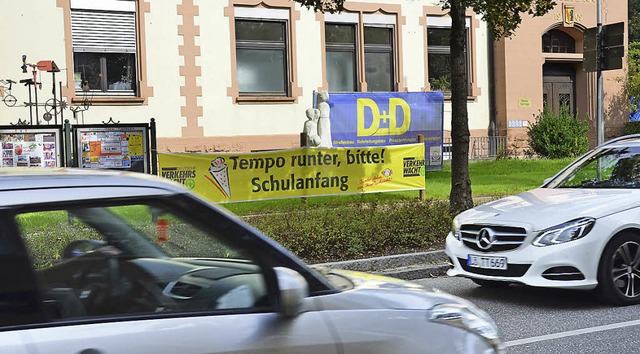 ber den Bereich der Tumringer Schule ...auerhafte Geschwindigkeitsbegrenzung.   | Foto: Nikolaus Trenz