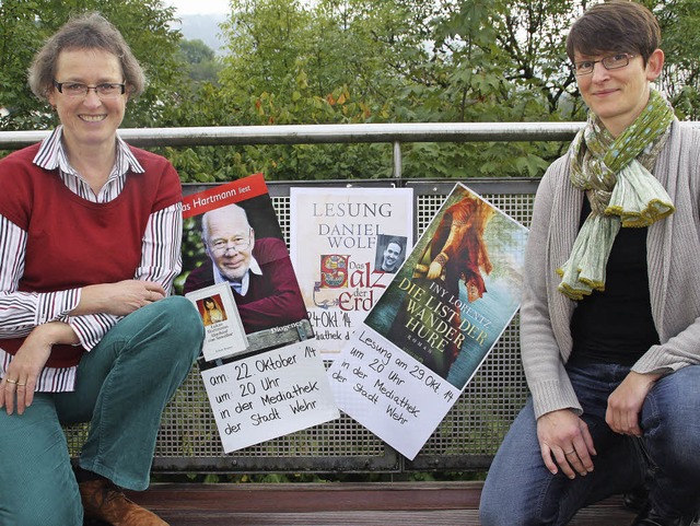 Auf eine Zeitreise laden Anne Kalmbach... der achten Wehrer Literaturtage ein.   | Foto: Jrn Kerckhoff