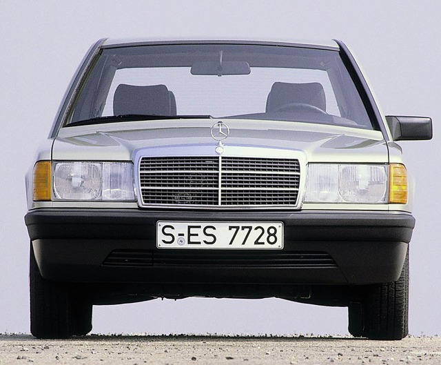 Zum Beispiel Baby-Benz (1982&#8211;199...die Einspritzanlage Probleme machen.    | Foto: Daimler