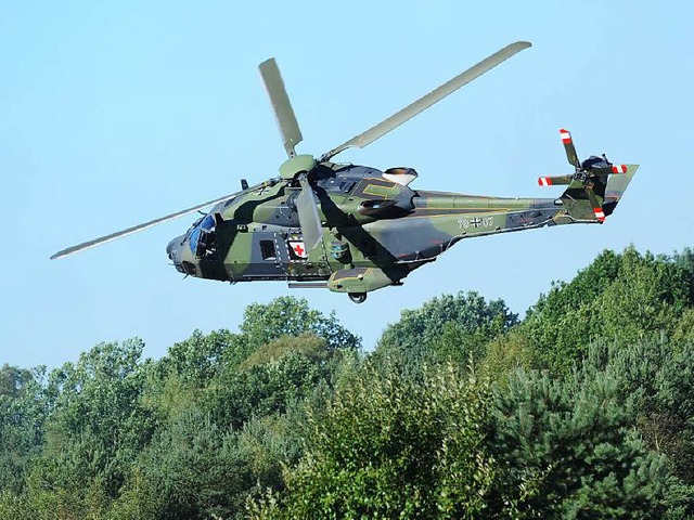 Hubschrauber vom Typ NH 90  | Foto: dpa