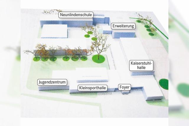 Neues Gesicht fr die Neunlindenschule in Ihringen