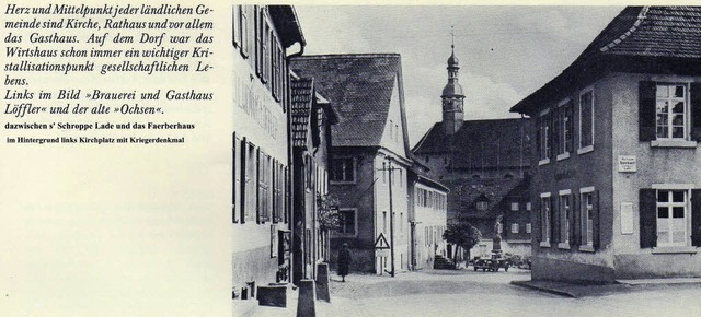 Die Seelbacher Dorfmitte 1960   | Foto: Privat