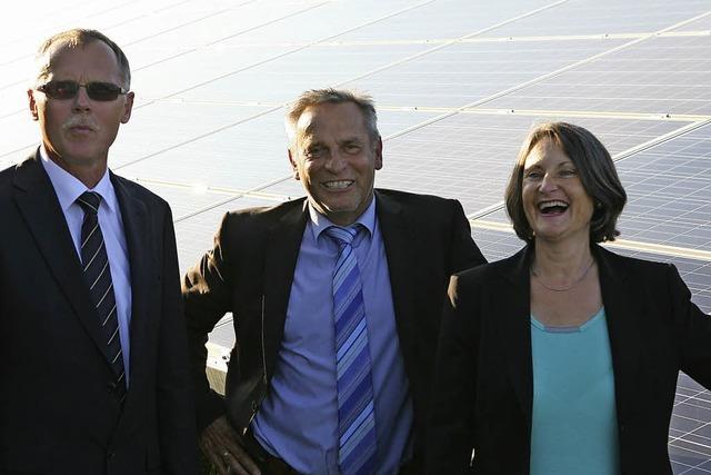Solarpark Hohberg liefert endlich Strom