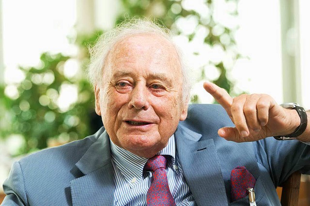 Reinhold Wrth (79), Unternehmer und Grnder des Schraubenkonzerns Wrth.  | Foto: Sebastian Kahnert