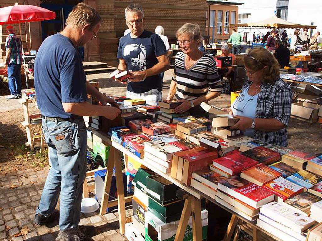 Sonntag: Jede Menge Bcher aus zweiter Hand