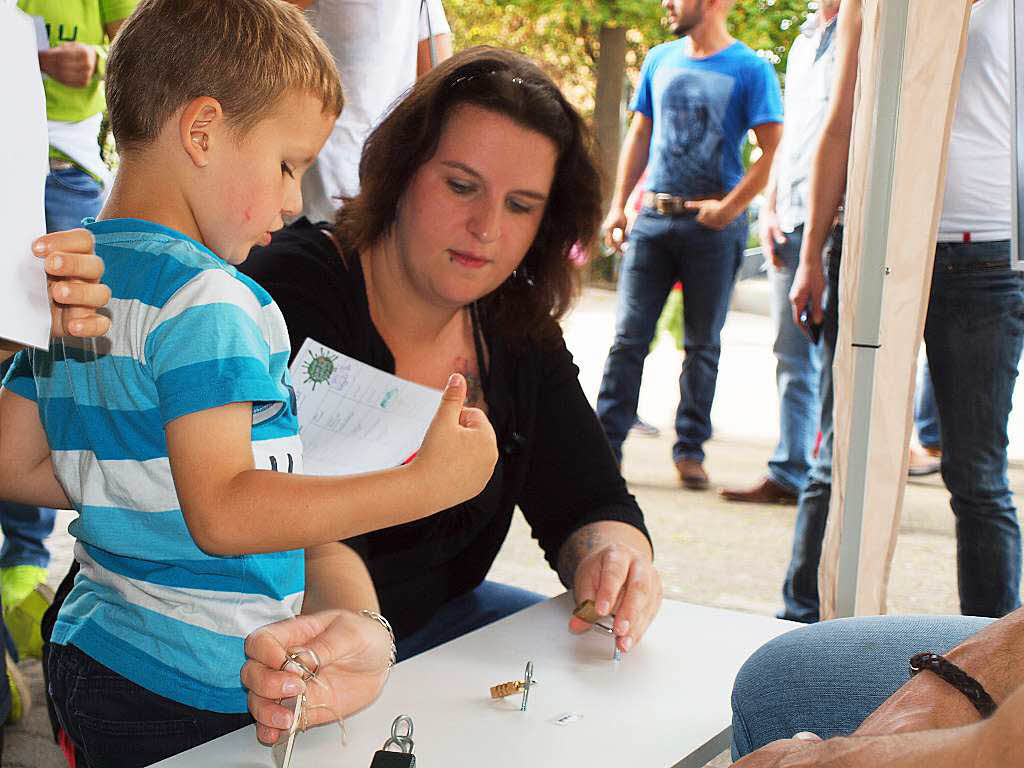 Sonntag: Aufgaben fr die Kleinen.