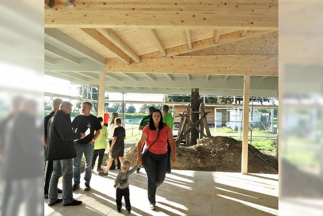 SV Mundingen: Vereinsheim-Rohbau ist fertig