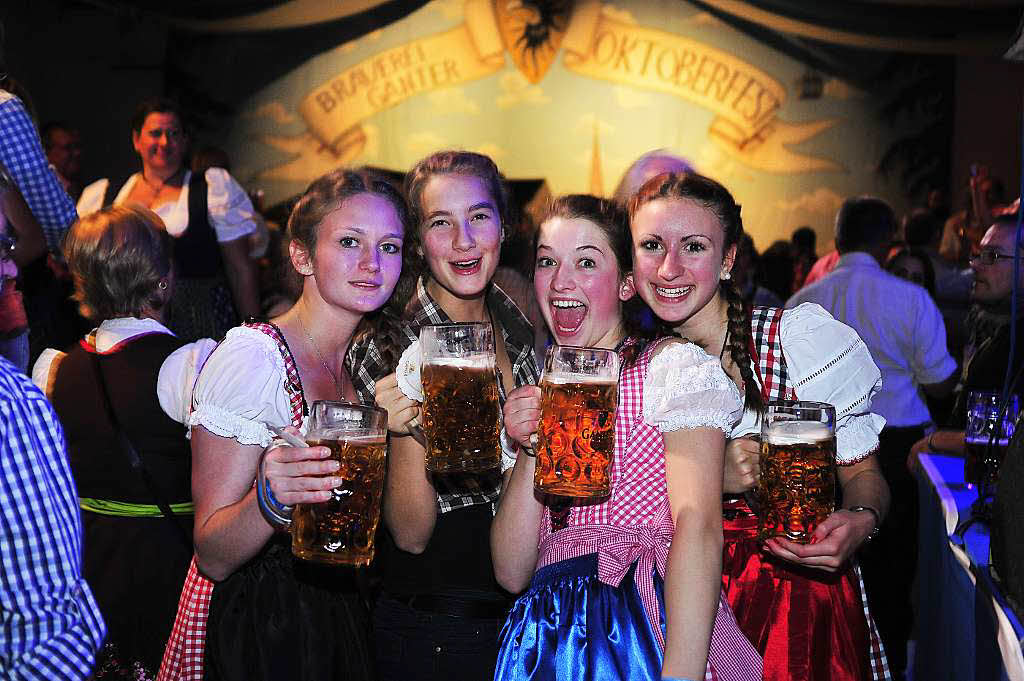 Oktoberfest in der Brauerei Ganter in Freiburg Oktoberfest in der Brauerei Ganter in Freiburg