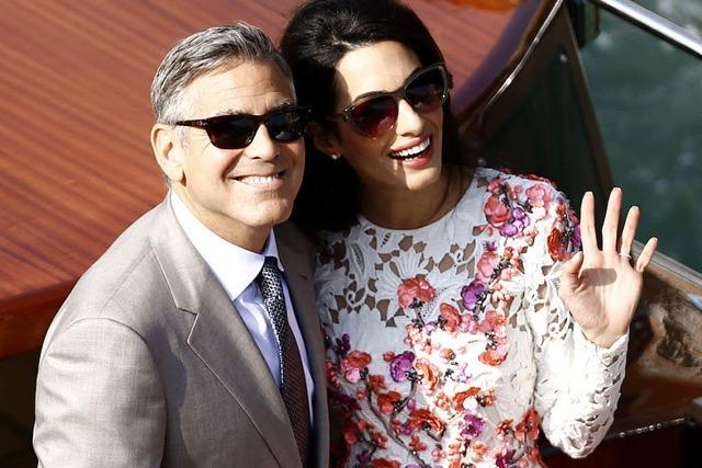 Clooney und Alamuddin sagen 