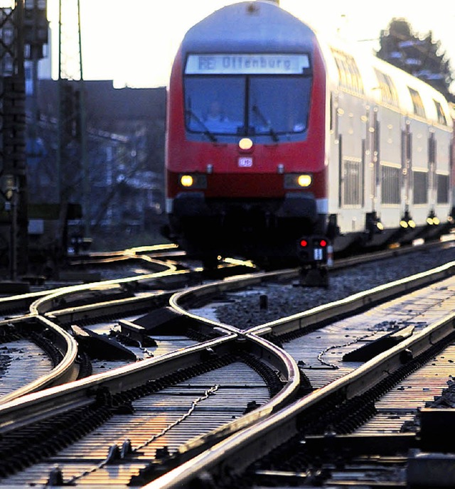 Wohin geht die Reise beim Ausbau der Rheintalbahn?  | Foto: Gollrad