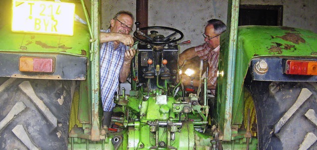 Den mit Rickenbacher Spenden angeschaf...ikanischen Hale wieder auf Vordermann.  | Foto: BZ