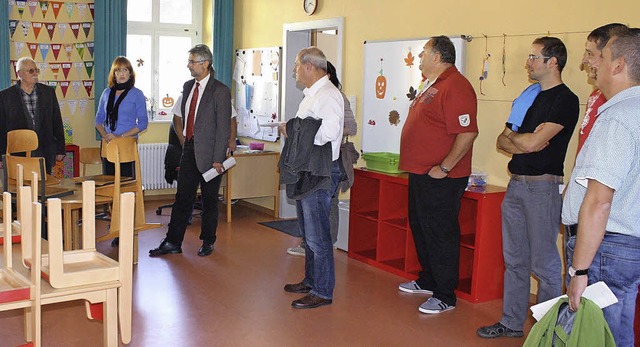 An der Talschule ist die Randzeitbetre...ie Stadtrtinnen und Stadtrte herum.   | Foto: Barbara Schmidt