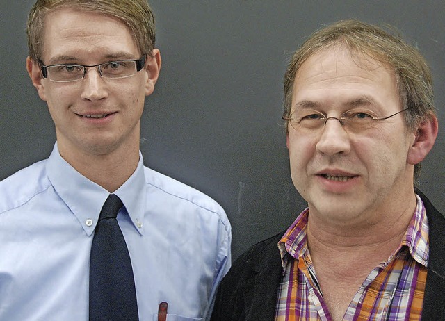 Markus Langhans (links) und Irimbert Kastl wollen Weil-aktiv in Schwung halten.   | Foto: Lauber