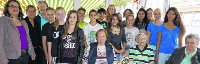 Die Teilnehmer des &#8222;Gemit&#8220;...chierholz (Zonta Club Bad Sckingen).   | Foto: ursula freudig