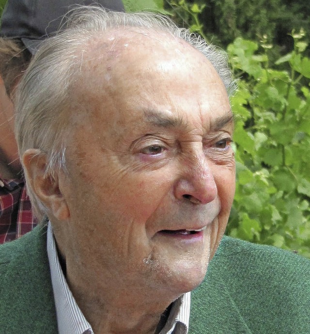 Albert Freiherr Roeder von Diersburg im Jahr 2012.   | Foto: privat