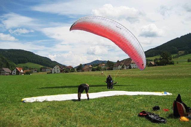 Elztalflieger verhindern Windrder auf dem Gschasi