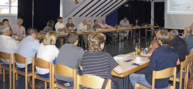 Zu einem runden Tisch hatte der Initia...es Wiesental nach Schnau eingeladen.   | Foto: ZVG