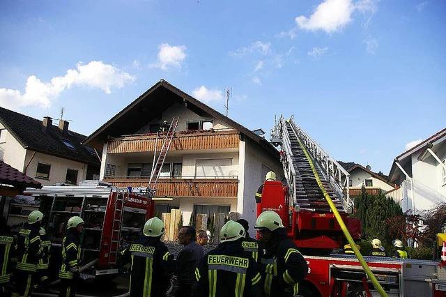 Wohnhausbrand in Oberwinden