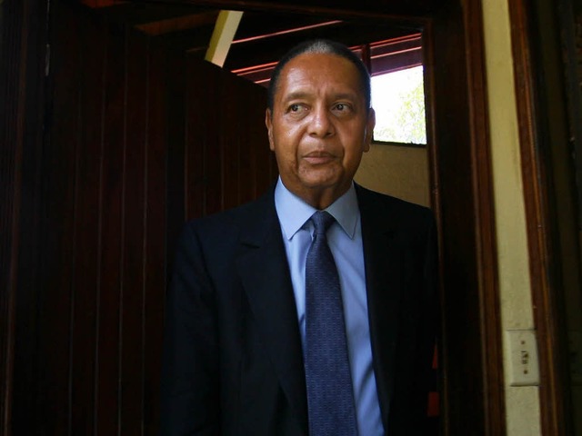 Jean-Claude &quot;Baby Doc&quot; Duvalier im Mrz 2011.  | Foto: AFP