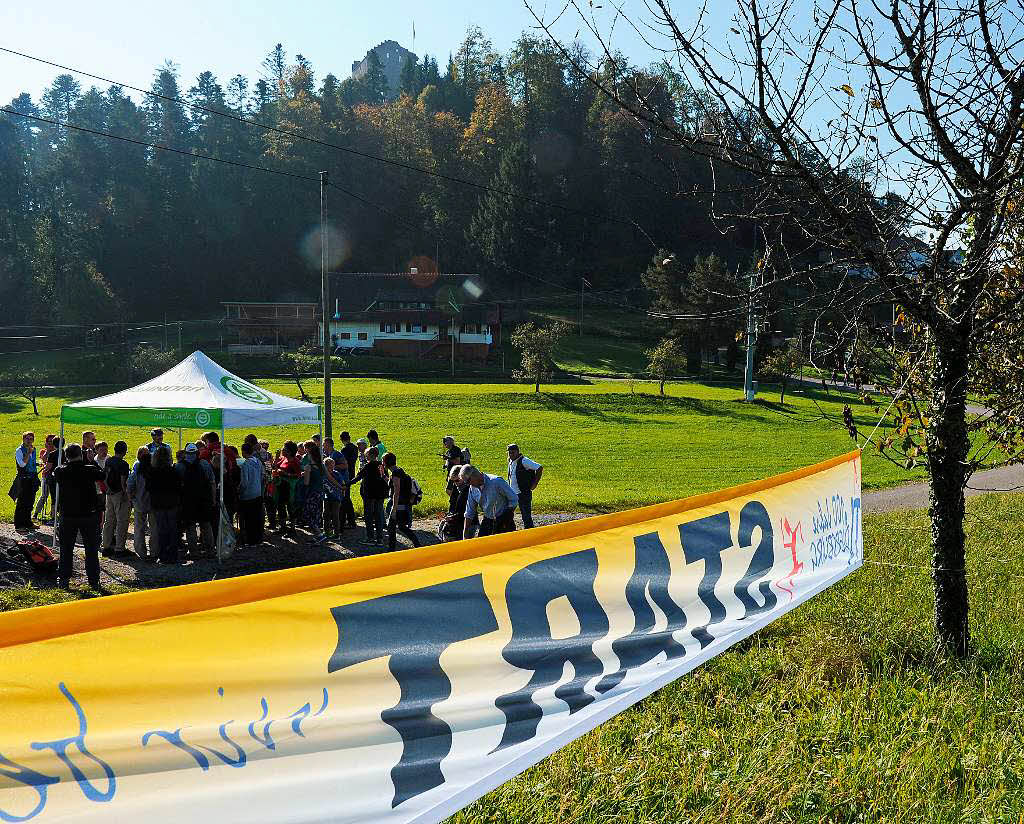 Der Majoratslauf von Seelbach nach Diersburg und das anschlieende Fest