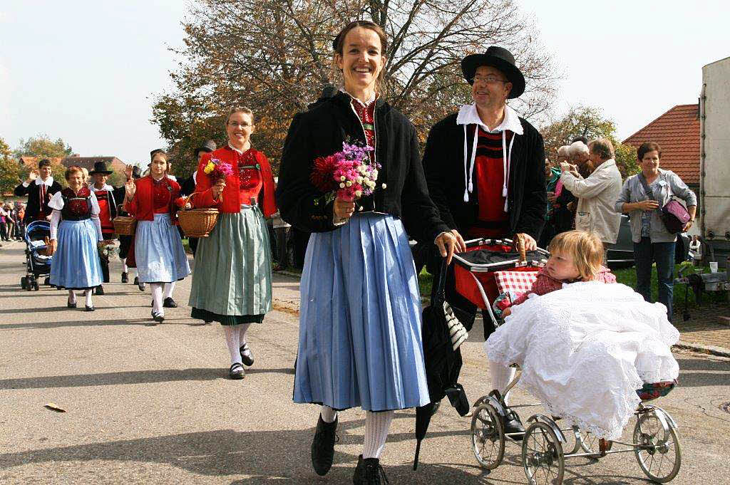 Impressionen vom Erntedankumzug in Niederwihl