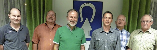 Der Vorstand des neuen Frdervereins: ..., Friedhelm Tscherter und  Alex Kopf.   | Foto: Dieter Fink