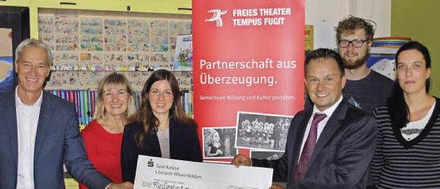 Frderung theaterpdagogischer Projekt...h, Benjamin Bcker und Anna Kaufmann.   | Foto: Thomas Loisl Mink