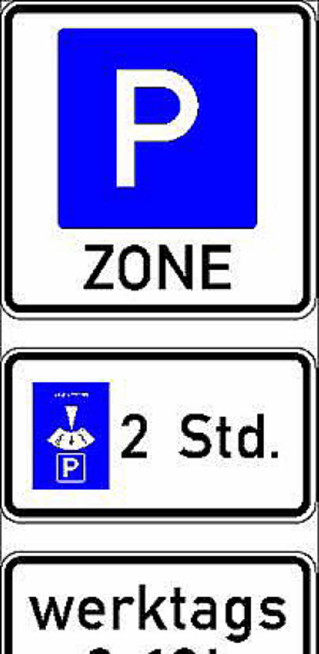 In Friedlingen darf sdlich und nrdli...och zeitlich begrenzt geparkt werden.   | Foto: Stadtverwaltung