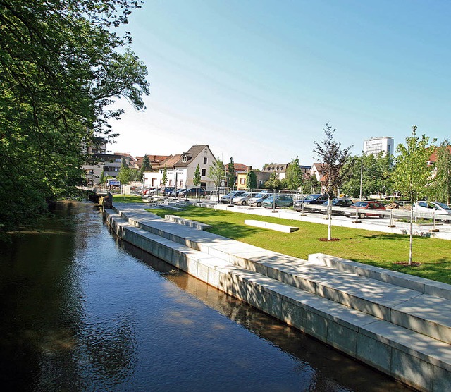 Die neue Mhlbachpromenade   | Foto: stadt