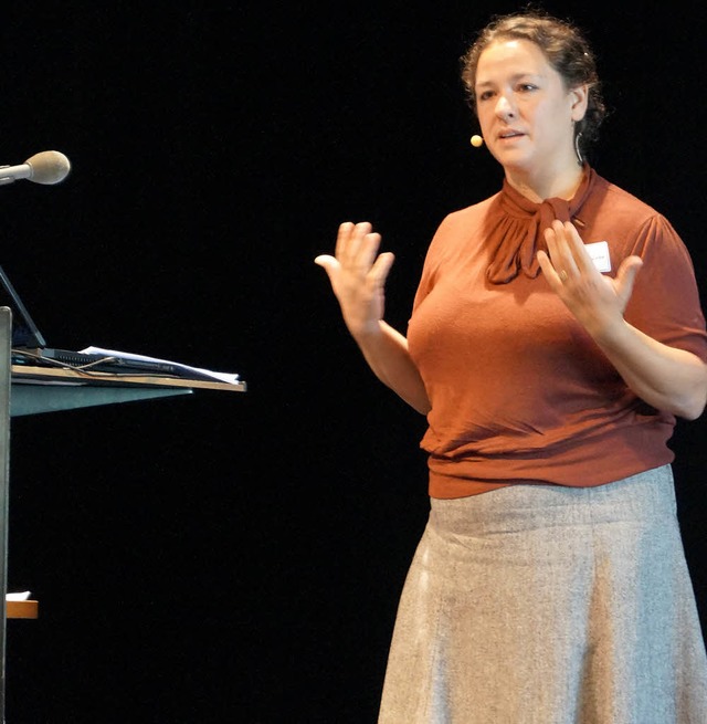 Christina Schwalbe, Expertin fr E-Lea...zur &#8222;Neuen Online-Kultur&#8220;   | Foto: storck