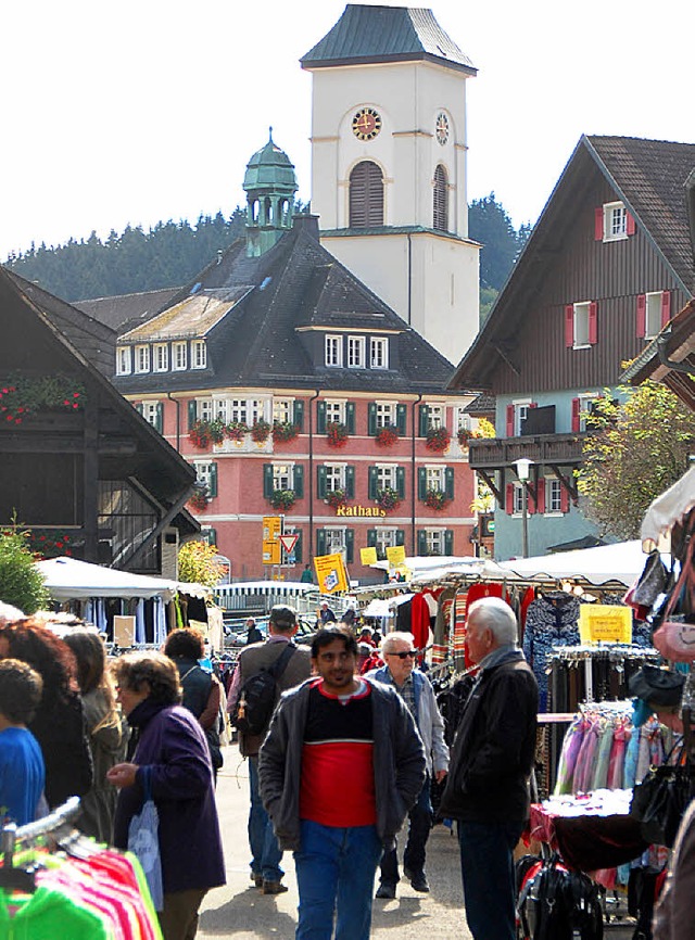 Michaelimarkt Lenzkirch 2014  | Foto: Manfred-G. Haderer