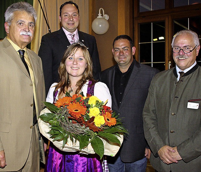 Zum Auftakt des Achkarrer Weinwochenen...n und Brgermeister Gabriel Schweizer.  | Foto: Christine Aniol