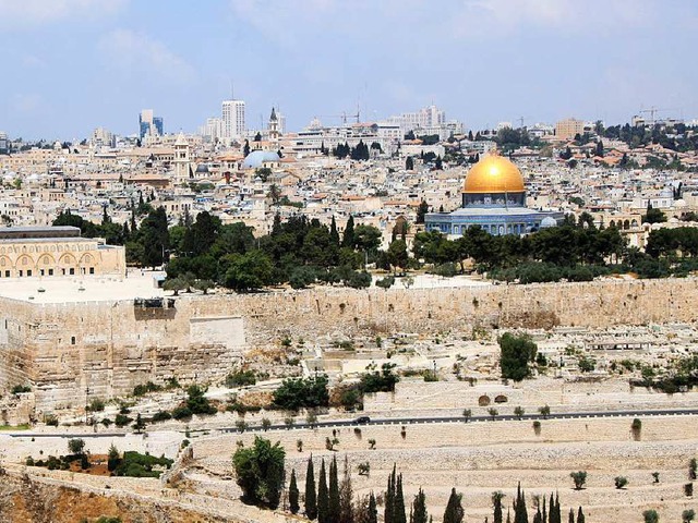 Blick ber die Altstadt von Jerusalem.  | Foto: dpa-tmn