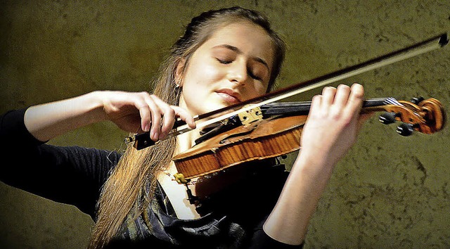 Annika Maren Starc aus Kirchzarten, Bu...,  beteiligte sich am Benefizkonzert.   | Foto: Markus Donner