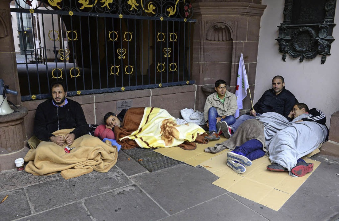 In wechselnder Besetzung beteiligten s... IS, einige übernachteten auch dort.    | Foto: Ingo Schneider