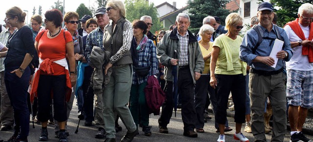 Auf groes Interesse stieen die beide...ngen &#8222;groen Rebhisliweg&#8220;.  | Foto: Werner Schnabl