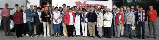 Die Friesenheimer Seniorenwanderer besuchten die Vogesen.  | Foto: privat