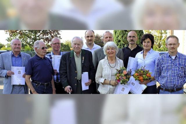 Rudolf Zibold seit 60 Jahren treuer Schtzenbruder