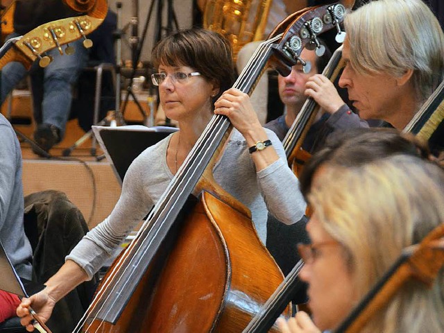 Das SWR Orchester probt in Merzhausen  | Foto: Kathrin Blum