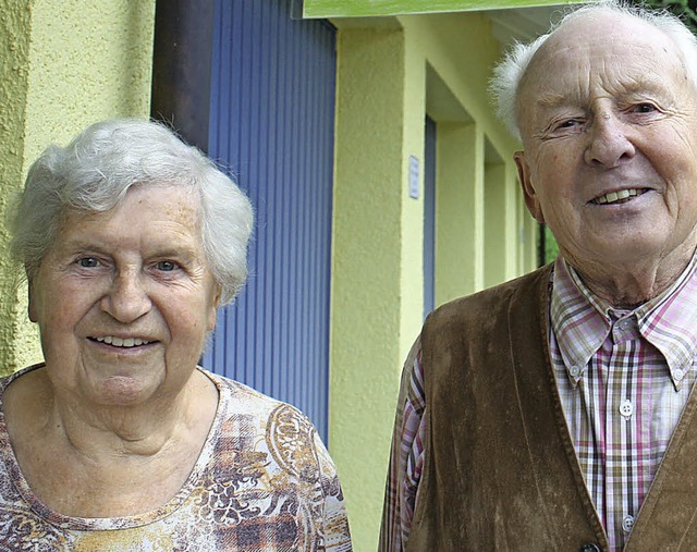 Berta und Siegfried Lupberger machen noch  Neuen Sen.   | Foto: G. Fssler