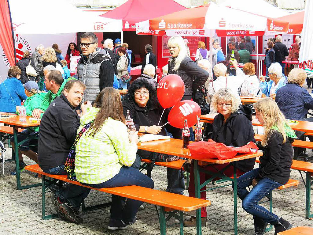 Viele Besucher waren zum HGV-Herbstfest nach Bonndorf gekommen.