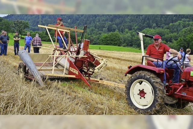 Begeistert von alter Landtechnik