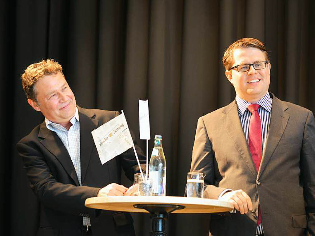 Philipp Schmid (links) und Tobias Benz