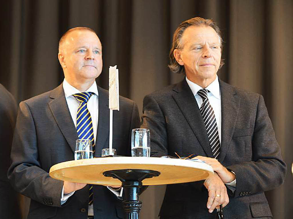 Gnter Neuschtz (links) und Michael Opitz