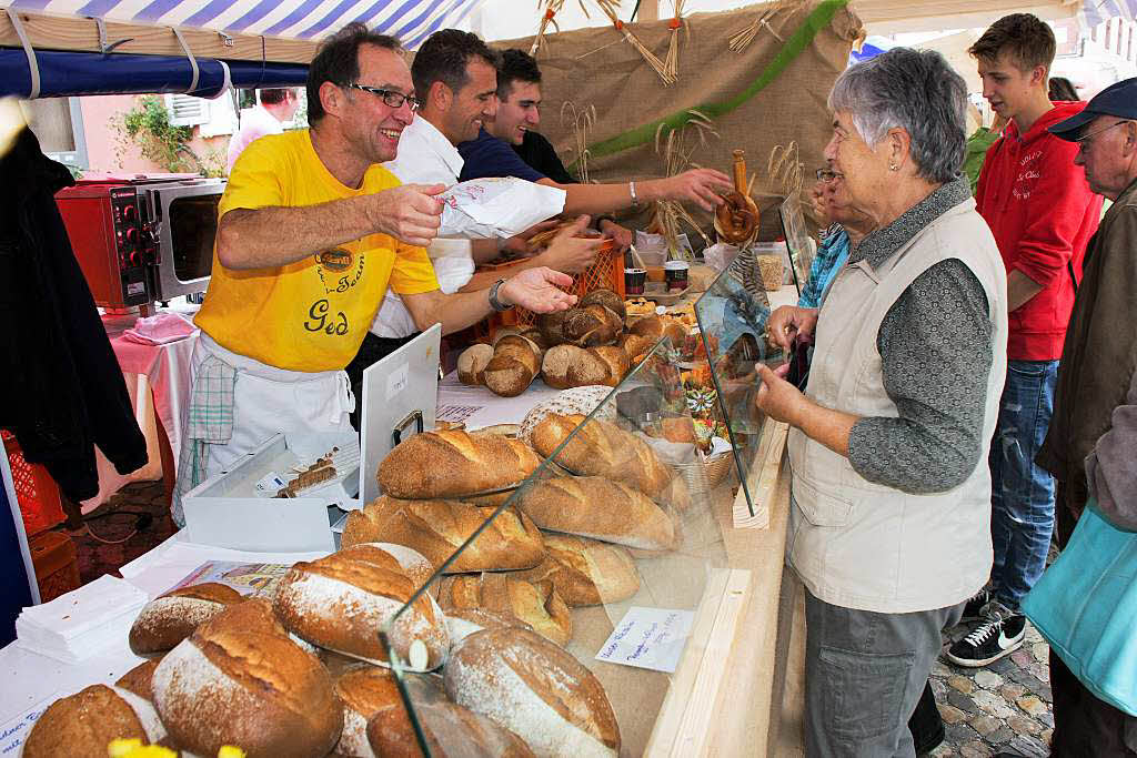 Alemannischer Brotmarkt in Endingen: Leckeres aus badischen, elsssischen und Schweizer Backstuben