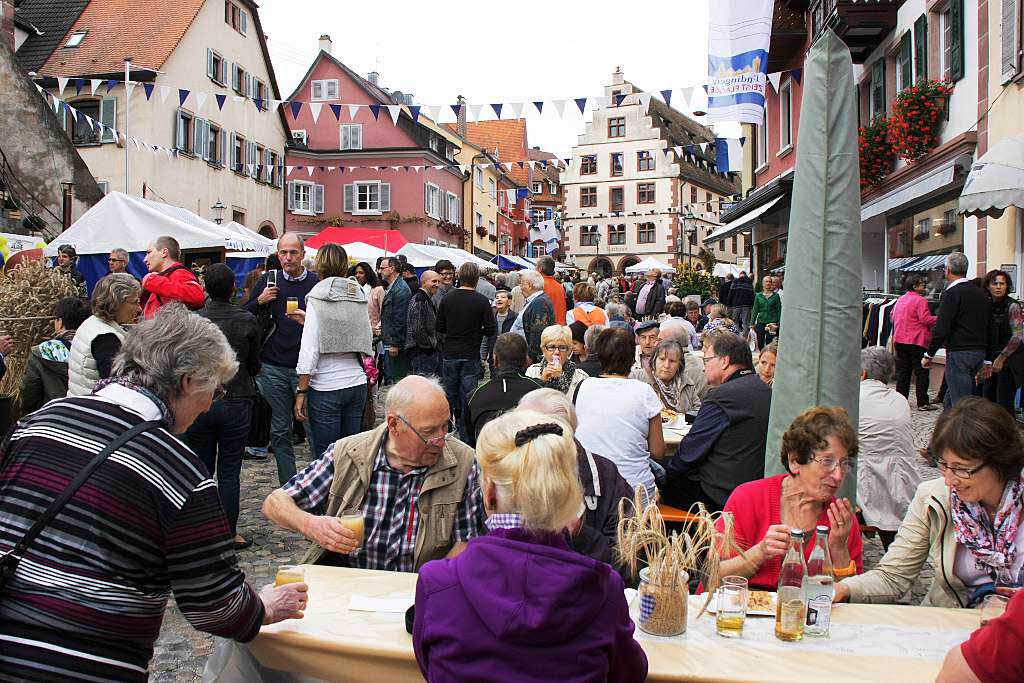 Gelungene Premiere: Szenen vom ersten Alemannischen Brotmarkt in Endingen